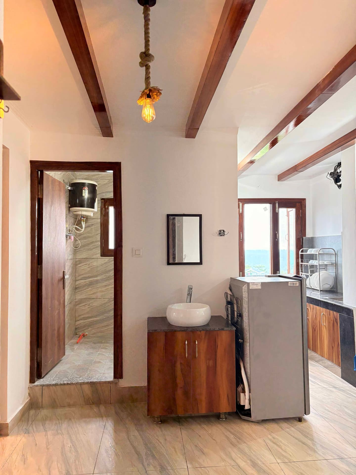 Mountain Haven suite washroom